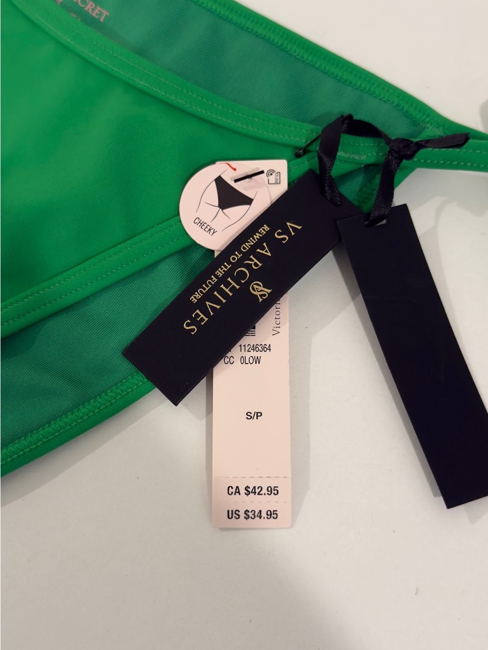 VS ARCHIVES Green Bikini Bottom - Cheeky